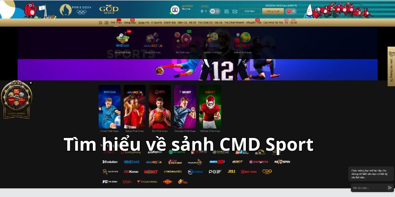 Tìm hiểu về sảnh CMD Sport